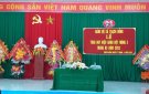 Đảng bộ xã Thạch Đồng tổ chức lễ trao huy hiệu Đảng và sơ kết công tác quý 1 triển khai nhiệm vụ quý 2/2023