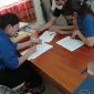 Tuổi trẻ Thạch Đồng đăng ký khám tuyển NVQS, NVCAND và Tình nguyện viết đơn lên đường bảo vệ Tổ quốc